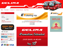 Tablet Screenshot of delima.com.my